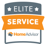 Homeadvisor Elite Service Ranked Siding Installer Badge